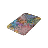 Abstracte en kleurrijke badmat (Gekanteld)
