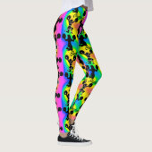 ABSTRACTE EN KLEURRIJKE CHEERLEADER LEGGINGS (Rechts)