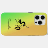 Abstracte en kleurrijke Geweldige Silhouette Dance Case-Mate iPhone Case (Achterkant (horizontaal))