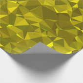Abstracte en moderne geometrische Design - Goud li Cadeaupapier (Hoek)