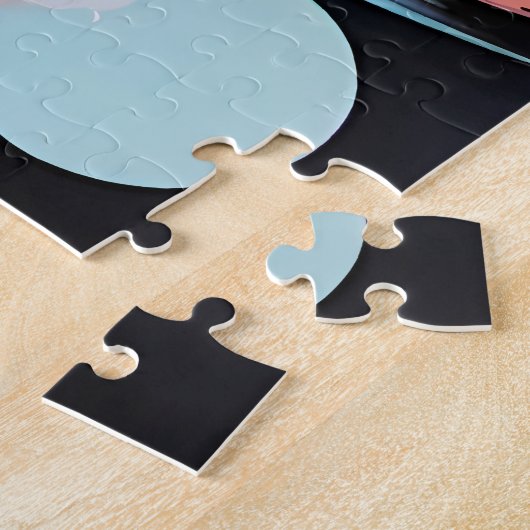 Abstracte en moderne kunst legpuzzel (Zijkant)