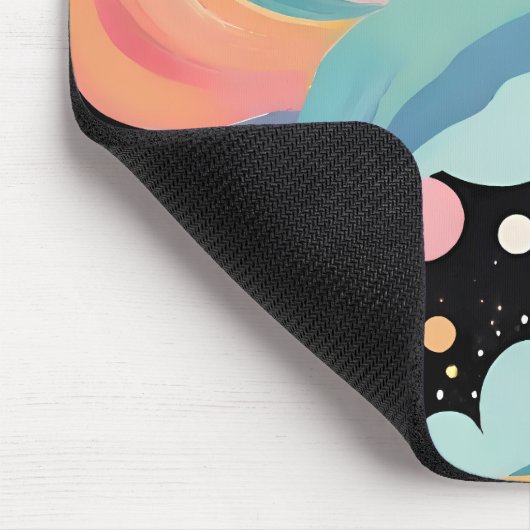 Abstracte en moderne kunst muismat (Hoek)