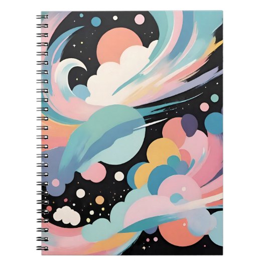 Abstracte en moderne kunst notitieboek (Voorkant)