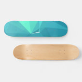 Abstracte en schone geo-Design - Falcon Crown Skateboard (Horizontaal)