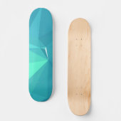 Abstracte en schone geo-Design - Falcon Crown Skateboard (Voorkant)