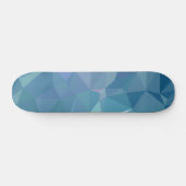 Abstracte en schone geo-Design - Tidal Wave Persoonlijk Skateboard (Horizontaal)