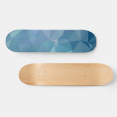 Abstracte en schone geo-Design - Tidal Wave Persoonlijk Skateboard (Horizontaal)