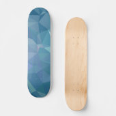 Abstracte en schone geo-Design - Tidal Wave Persoonlijk Skateboard (Voorkant)