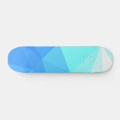 Abstracte en schone geometrische Design - Sneeuwka Skateboard (Horizontaal)