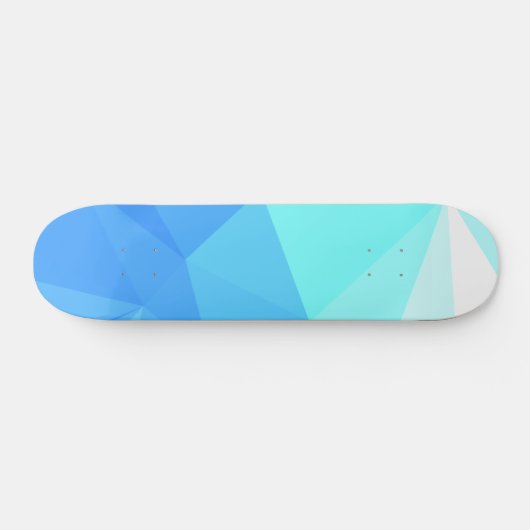 Abstracte en schone geometrische Design - Sneeuwka Skateboard (Horizontaal)