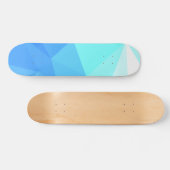 Abstracte en schone geometrische Design - Sneeuwka Skateboard (Horizontaal)