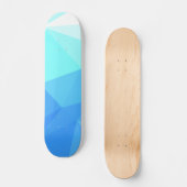 Abstracte en schone geometrische Design - Sneeuwka Skateboard (Voorkant)