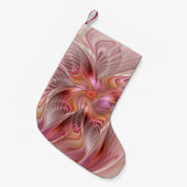 Abstracte Engel Colorful Fantasy Fractal Art Kleine Kerstsok (Voorkant (Hangend))