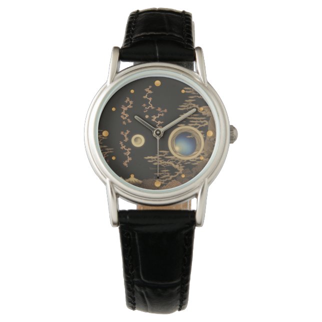 Abstracte Enso Watch Horloge (Voorkant)