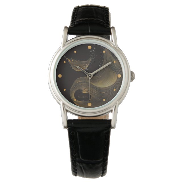 Abstracte Enso Watch Horloge (Voorkant)