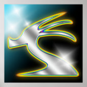 Abstracte entiteit #2 poster (Voorkant)