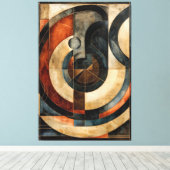 Abstracte essentie canvas afdruk (Insitu (Houten vloer))