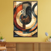 Abstracte essentie canvas afdruk (Insitu (Woonkamer))