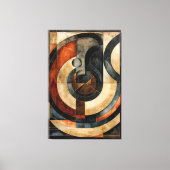 Abstracte essentie canvas afdruk (Voorkant)