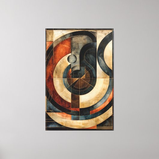 Abstracte essentie canvas afdruk (Voorkant)