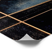 Abstracte essentie poster (Hoek)