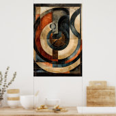 Abstracte Essentie Poster (Keuken)