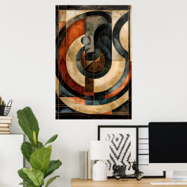 Abstracte Essentie Poster