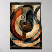 Abstracte Essentie Poster (Voorkant)