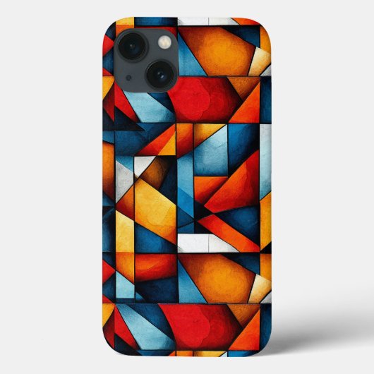 Abstracte Esthetische Trendy Moderne Kunst Case-Mate iPhone Case (Achterkant)