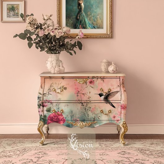 Abstracte etherische bloem tissuepapier