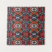 Abstracte ethno caleidoscopische ornamentale print wandkleed (Voorkant (horizontaal))