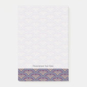 Abstracte etnische achtergrond 2 post-it® notes (Voorkant)