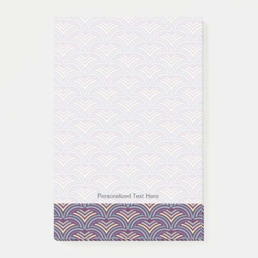 Abstracte etnische achtergrond 2 post-it® notes (Voorkant)