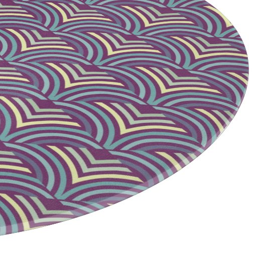 Abstracte etnische achtergrond 2 snijplank (Hoek)