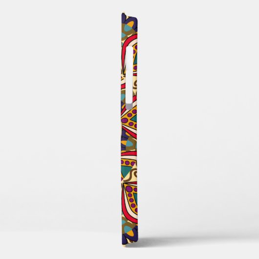 Abstracte etnische  achtergrond abstract,antiek; Case-Mate iPhone case (Achterkant / Links)
