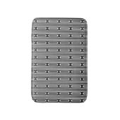 Abstracte etnische achtergrond badmat (Voorkant Verticaal)