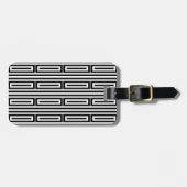 Abstracte etnische achtergrond bagagelabel (Voorkant horizontaal)