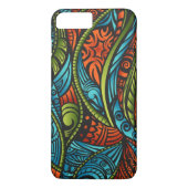 Abstracte etnische achtergrond Case-Mate iPhone case (Achterkant)