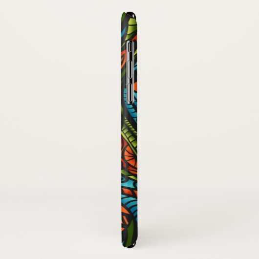 Abstracte etnische achtergrond Case-Mate iPhone case (Achterkant/links)