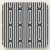 Abstracte etnische achtergrond drankjes onderzetter (Voorkant)