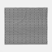 Abstracte etnische achtergrond fleece deken (Voorkant (Horizontaal))