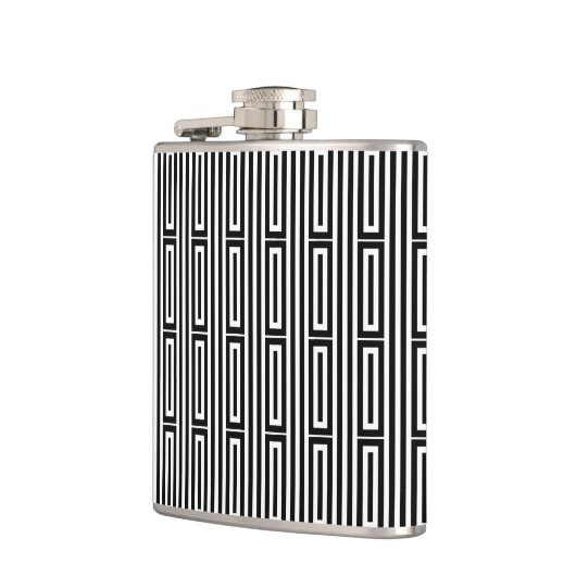 Abstracte etnische achtergrond heupfles (Links)