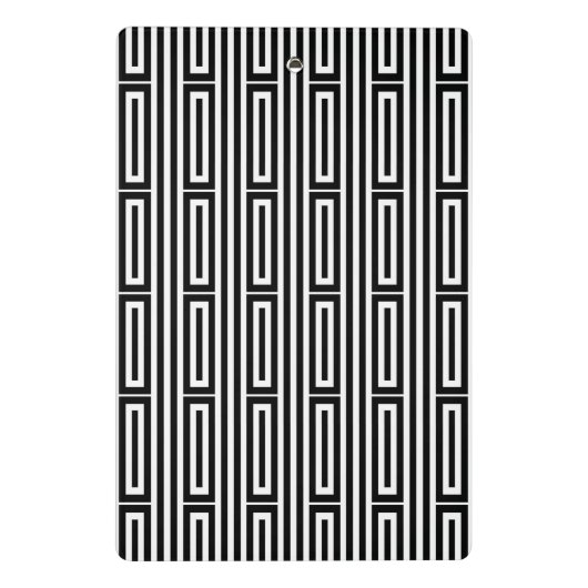 Abstracte etnische achtergrond mini klembord (Achterkant)