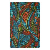 Abstracte etnische achtergrond mini klembord (Achterkant)