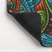 Abstracte etnische achtergrond muismat (Hoek)