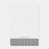 Abstracte etnische achtergrond post-it® notes (Voorkant)