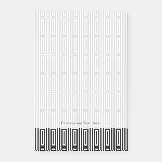 Abstracte etnische achtergrond post-it® notes (Voorkant)