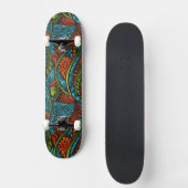 Abstracte etnische achtergrond skateboard (Voorkant)