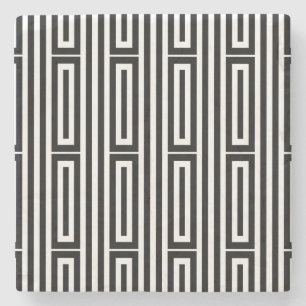 Abstracte etnische achtergrond stenen onderzetter