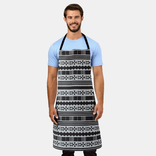 Abstracte etnische Aztec Schort (Gedragen)